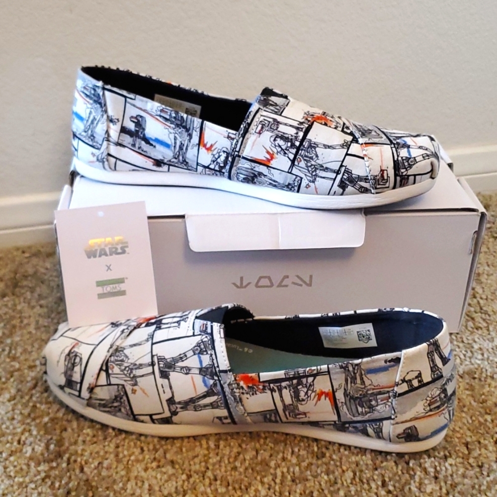 TOMS Star Wars, 8W with tag and box